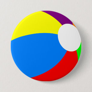 Bóton Redondo 7.62cm Beach Ball