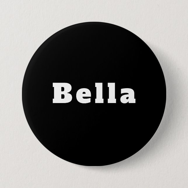 Bóton Redondo 7.62cm Bella Button – Hochwertiger Ansteckbutton (Frente)