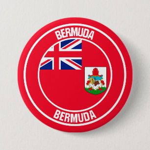 Bóton Redondo 7.62cm Bermuda Round Emblem