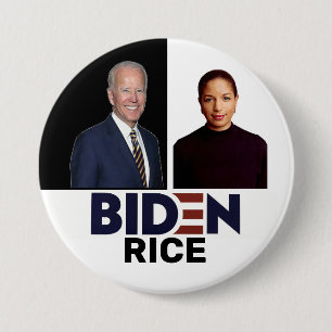 Bóton Redondo 7.62cm Biden / Arroz 2020