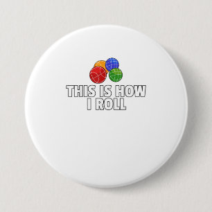 Bóton Redondo 7.62cm Bocce Ball Gift Boliche italiana Bocci Pyer