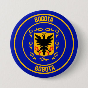 Bóton Redondo 7.62cm Bogotá Round Emblem