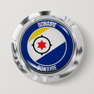 Bóton Redondo 7.62cm Bonaire Round Emblem