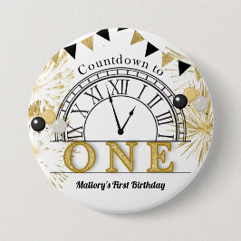 Bóton Redondo 7.62cm Botão