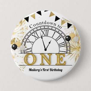 Bóton Redondo 7.62cm Botão