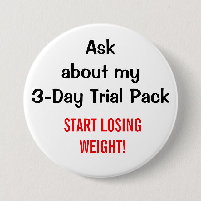 Bóton Redondo 7.62cm Botão (Frente)