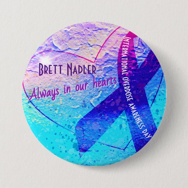 Bóton Redondo 7.62cm Botão (Frente)