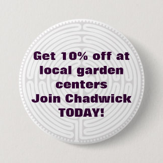 Bóton Redondo 7.62cm botão 3