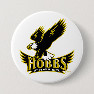 Bóton Redondo 7.62cm Botão Águia Hobbs