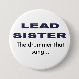 Bóton Redondo 7.62cm Botão da irmã da ligação