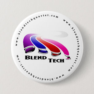 Bóton Redondo 7.62cm Botão da tecnologia da mistura