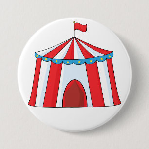 Bóton Redondo 7.62cm Botão da tenda do circus