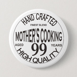 Bóton Redondo 7.62cm Botão de amor da mãe