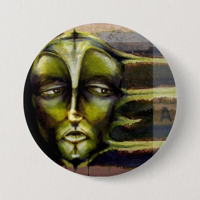 Bóton Redondo 7.62cm Botão de desativação da execução (Frente)