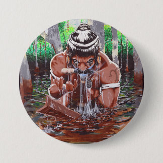 Bóton Redondo 7.62cm Botão de Frath Silencioso