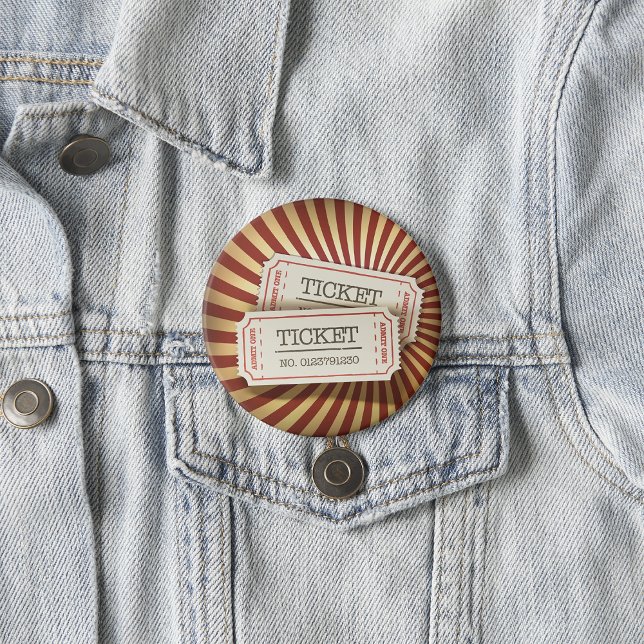 Bóton Redondo 7.62cm Botão de Tíquetes de cinema (Criador carregado)