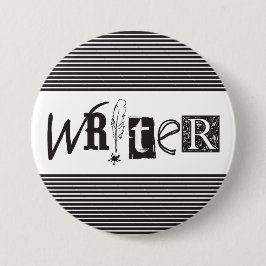 Bóton Redondo 7.62cm Botão do escritor