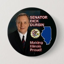 Botão do senador Dick Durbin
