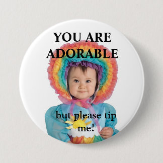 BÓTON REDONDO 7.62CM BOTÃO DO TIP