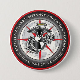 Bóton Redondo 7.62cm Botão ECDEP