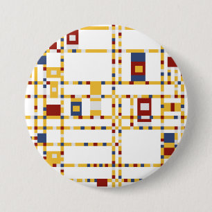 Bóton Redondo 7.62cm Botão grande redondo de 3 polegadas