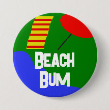 Botão Oficial "Beach Bum"