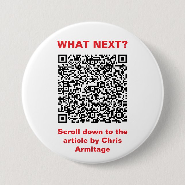 Bóton Redondo 7.62cm Botão redondo de 3 polegadas (Frente)