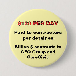 Bóton Redondo 7.62cm Botão redondo de 3 polegadas