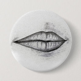 Bóton Redondo 7.62cm Botão redondo, grande, 3 polegadas