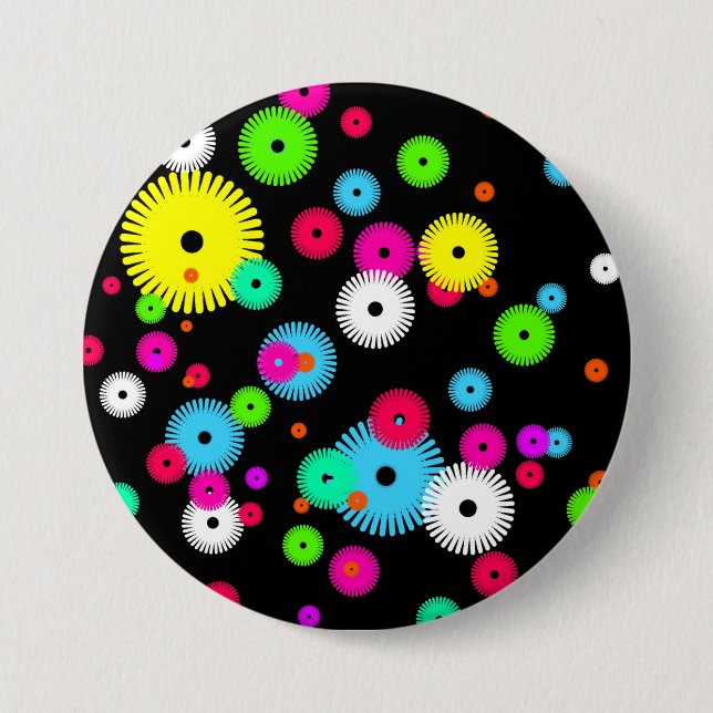 Bóton Redondo 7.62cm Botões e pinos personalizados personalizados (Frente)