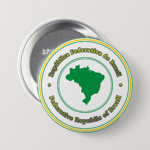 Bóton Redondo 7.62cm Brasil