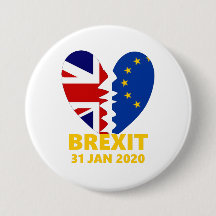 Brexit Comemorativo UK - União Europeia - Fração