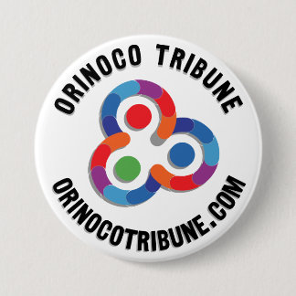 Bóton Redondo 7.62cm Button rounded logo black