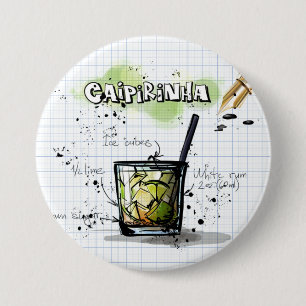 Bóton Redondo 7.62cm Caipirinha