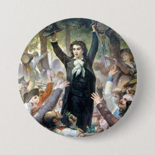 Bóton Redondo 7.62cm Camille Desmoulins, de Felix-Joseph Barrias