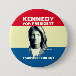 Bóton Redondo 7.62cm Caroline Kennedy 2024