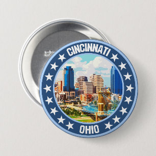 Bóton Redondo 7.62cm Cincinnati