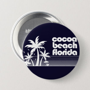 Bóton Redondo 7.62cm Cocoa Beach Florida