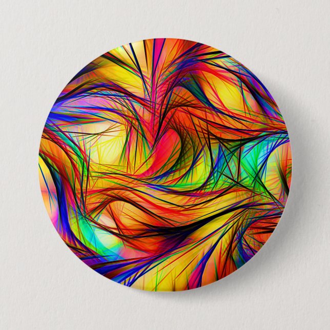 Bóton Redondo 7.62cm color salad (Frente)