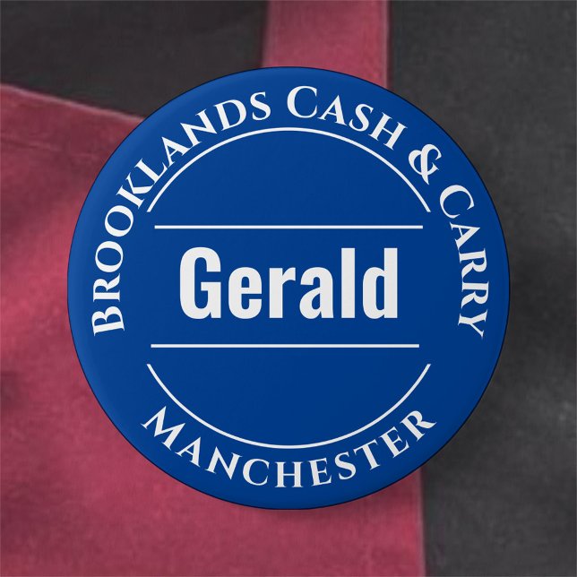 Bóton Redondo 7.62cm Comprar Funcionarios ou Comprar Crachá do botão Tr (Criador carregado)