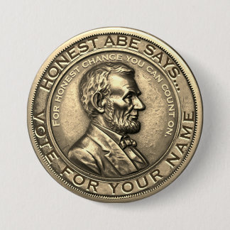 Bóton Redondo 7.62cm Compreensão de Modelo da campanha