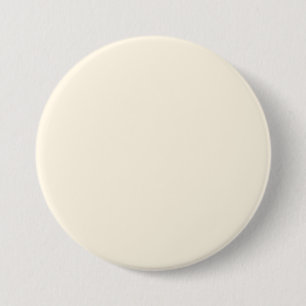 Bóton Redondo 7.62cm Cor sólida de creme cósmica de Latte