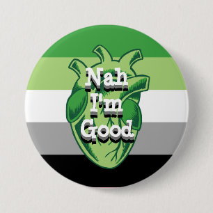 Bóton Redondo 7.62cm Coração Antiromântico Personalizado