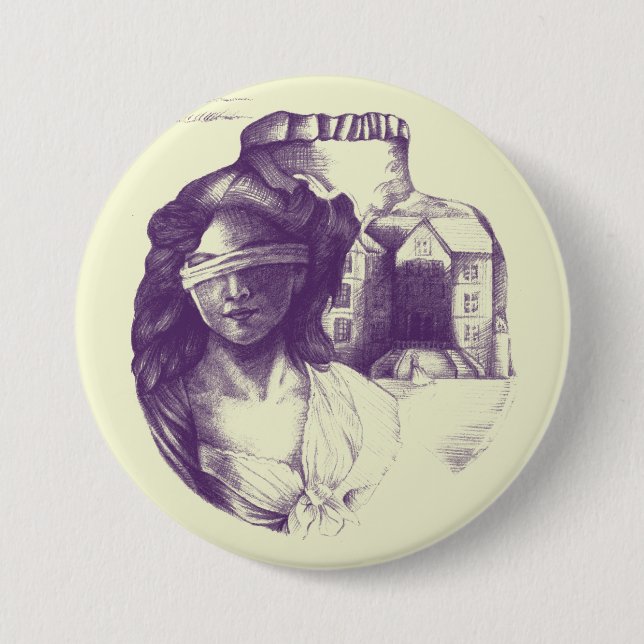 Bóton Redondo 7.62cm Crachá do pino de ilusão óptica (Frente)