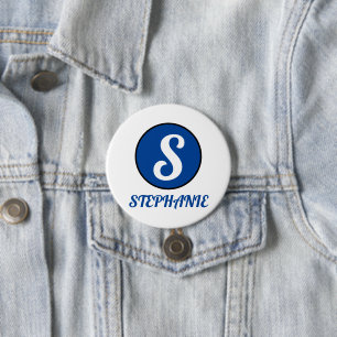 Bóton Redondo 7.62cm criar o seu nome