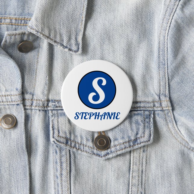 Bóton Redondo 7.62cm criar o seu nome (In Situ)