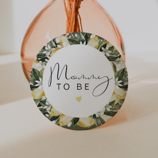 Bóton Redondo 7.62cm DAHLIA Lemon Citrus Fruta Summer Mamães (Criador carregado)