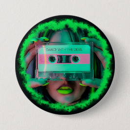 Bóton Redondo 7.62cm Dance with the Devil Button