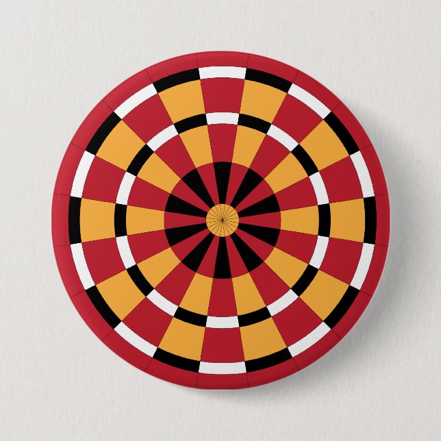 Bóton Redondo 7.62cm Dartboard Mod (Frente)