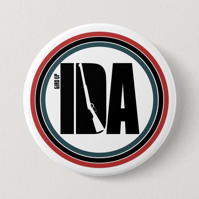 Bóton Redondo 7.62cm Defesa Gird Up | IDA (Frente)
